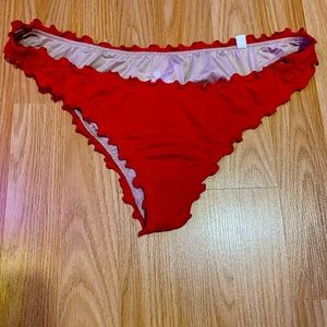 Red bikini bottoms!!